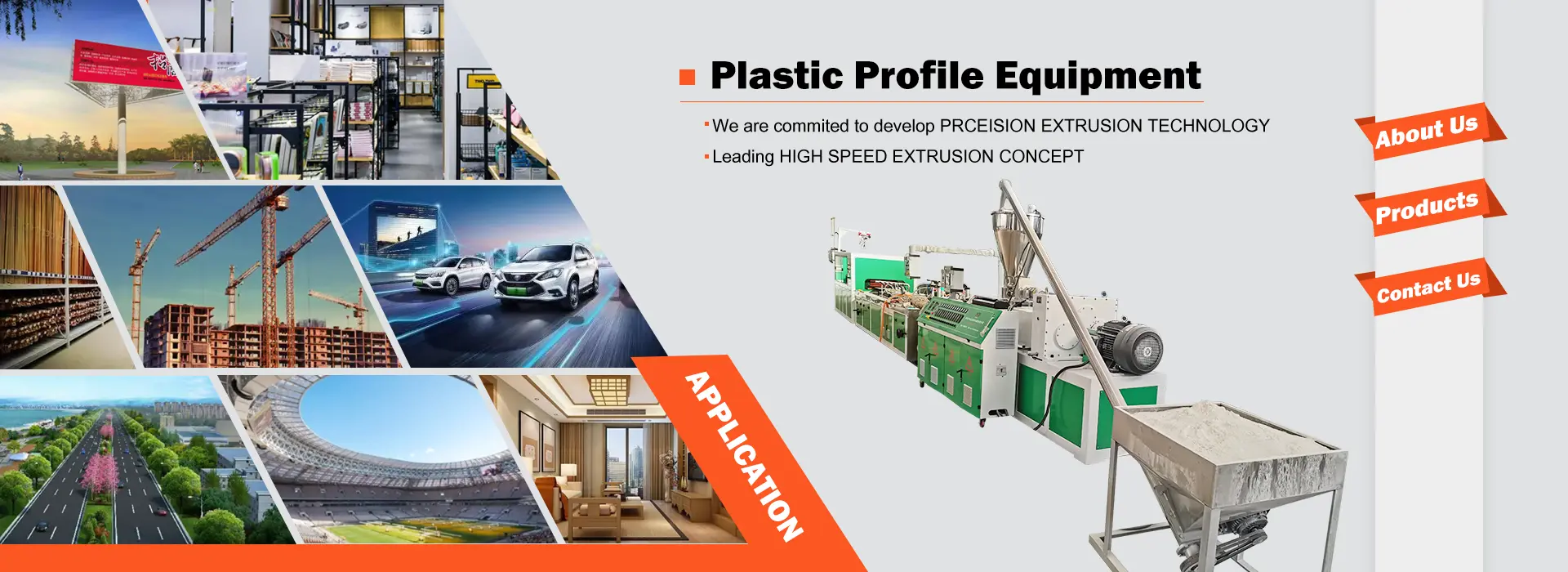 Utstyrsfabrikk for plastplater